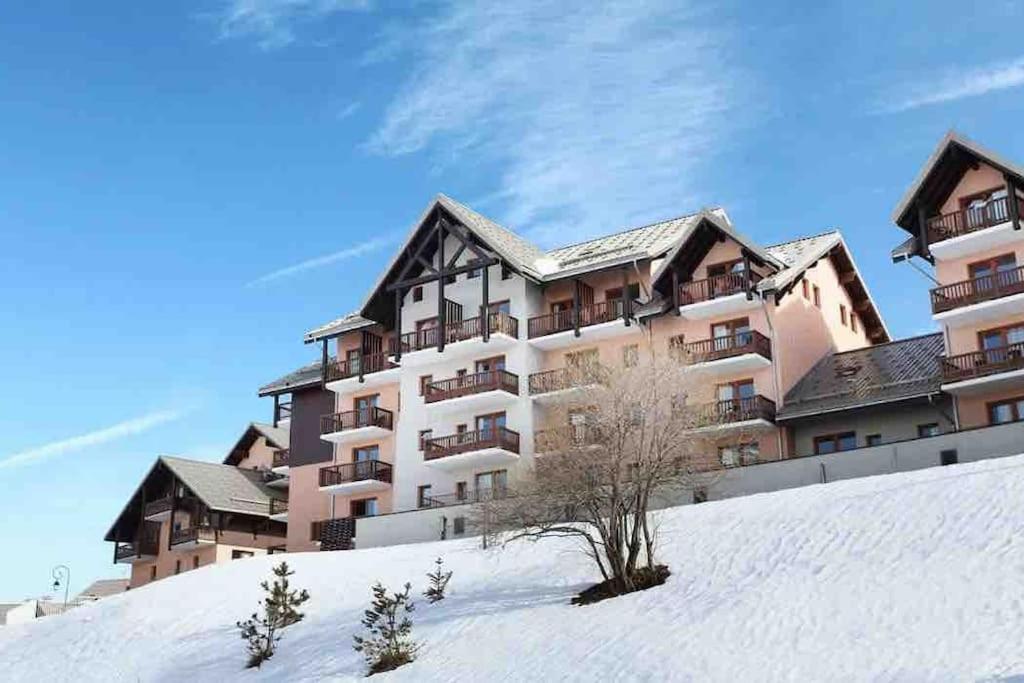 Lumiere Des Neiges - 6 Pers - 2 Sdb - 1 Terrasse - Pieds Des Pistes Lägenhet Valmeinier Exteriör bild